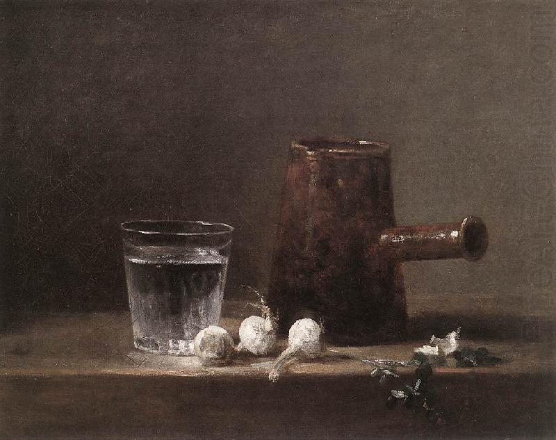 jean-Baptiste-Simeon Chardin Water Glass and Jug china oil painting image